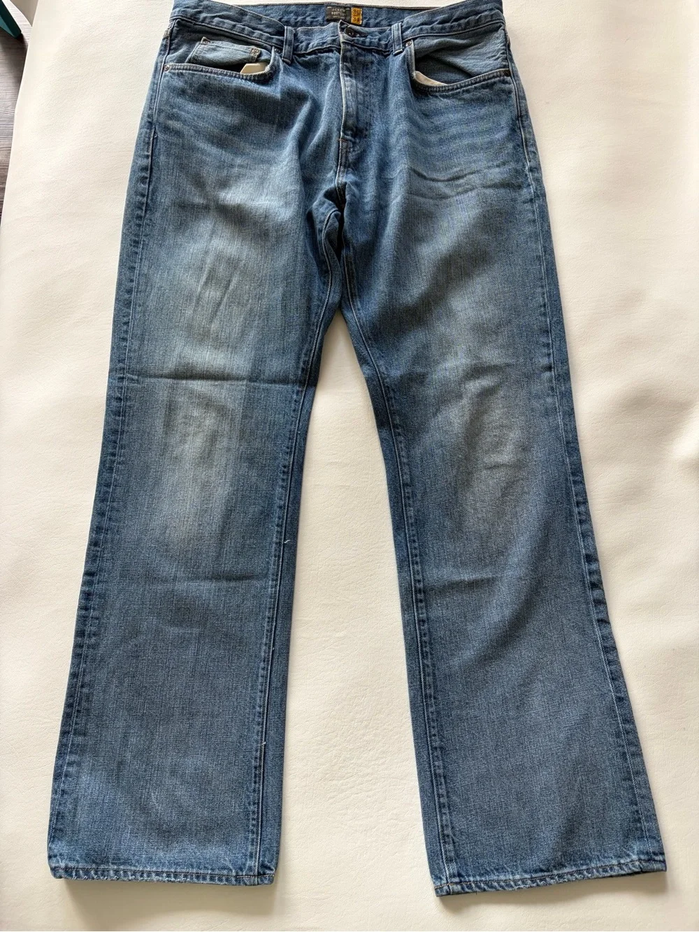 Y2K J. Crew Bootcut Jeans Denim Classic Cotton *FITS 34x32.5”* Cotton